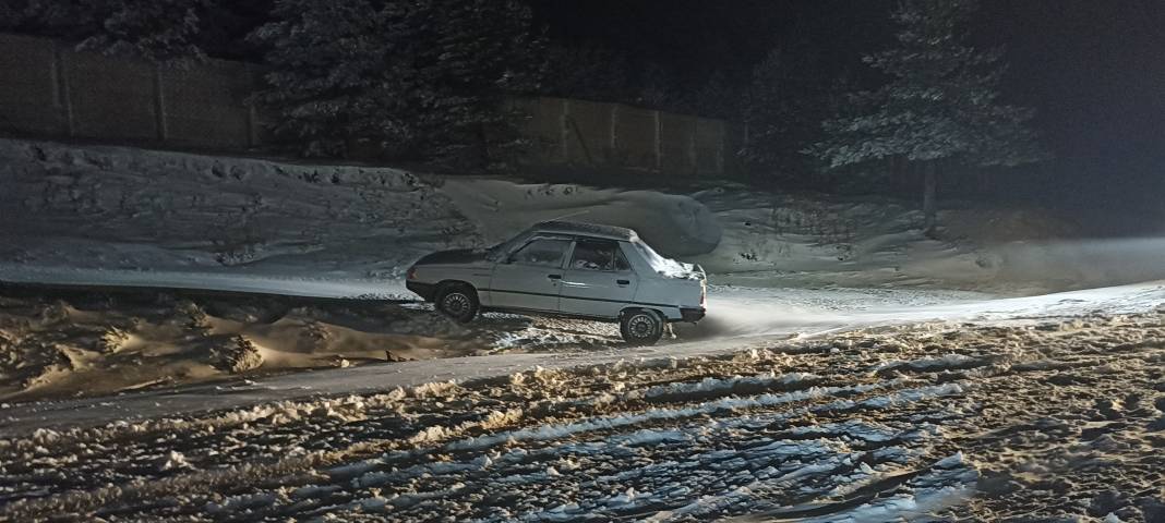 Yazı beklerken, kar yağdı, yollar kapandı 2